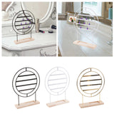 Maxbell Earrings Organizer 4 Layers Large Gift for Women for Home Dresser Countertop Black