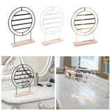 Maxbell Earrings Organizer 4 Layers Large Gift for Women for Home Dresser Countertop Black