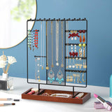 Maxbell Jewelry Organizer Tower Holder Stand Rings Women Gift Tradeshow Storage Rack