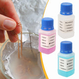 Maxbell Gold Plating Solution 100 ml Jewellery Accessories Store Jewelry Making Tool 24k Golden