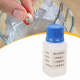 Maxbell Gold Plating Solution 100 ml Jewellery Accessories Store Jewelry Making Tool 24k Golden