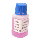 Maxbell Gold Plating Solution 100 ml Jewellery Accessories Store Jewelry Making Tool Stainless Steel Gold