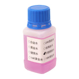 Maxbell Gold Plating Solution 100 ml Jewellery Accessories Store Jewelry Making Tool Stainless Steel Gold