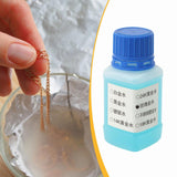 Maxbell Gold Plating Solution 100 ml Jewellery Accessories Store Jewelry Making Tool Rose Gold Plating