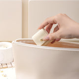 Maxbell 3Pcs Travel Jewelry Roll up Organizers Women Lady Container Small Rings Case