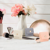 Maxbell 3Pcs Travel Jewelry Roll up Organizers Women Lady Container Small Rings Case