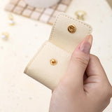 Maxbell 3Pcs Travel Jewelry Roll up Organizers Women Lady Container Small Rings Case