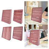 Maxbell Jewelry Organizer Vertical Tray Jewelry Storage Rack for Dresser Retail Shop Rings Holder