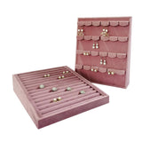 Maxbell Jewelry Organizer Vertical Tray Jewelry Storage Rack for Dresser Retail Shop Rings Holder