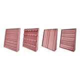 Maxbell Jewelry Organizer Vertical Tray Jewelry Storage Rack for Dresser Retail Shop Rings Holder