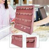 Maxbell Jewelry Organizer Vertical Tray Jewelry Storage Rack for Dresser Retail Shop Earring Holder