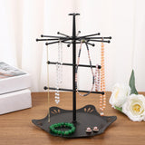 Maxbell Jewelry Holder Decoration Bracelet Holder Stand for Bedroom Desktop Bathroom Black L