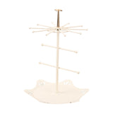 Maxbell Jewelry Holder Decoration Bracelet Holder Stand for Bedroom Desktop Bathroom White L
