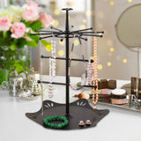 Maxbell Jewelry Holder Decoration Bracelet Holder Stand for Bedroom Desktop Bathroom Black S