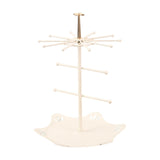 Maxbell Jewelry Holder Decoration Bracelet Holder Stand for Bedroom Desktop Bathroom White S