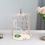 Maxbell Jewelry Holder Decoration Bracelet Holder Stand for Bedroom Desktop Bathroom White S
