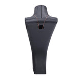 Maxbell Necklace Bust Display Stand Home Organization Shop Necklace Mannequin Holder 8cmx4.5cmx14cm Black