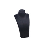 Maxbell Necklace Bust Display Stand Home Organization Shop Necklace Mannequin Holder 10.5cmx6.5cmx20cm Black