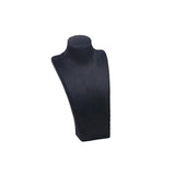 Maxbell Necklace Bust Display Stand Home Organization Shop Necklace Mannequin Holder 10.5cmx6.5cmx20cm Black