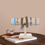 Maxbell Bracelet Holder Wood Versatile Watch Stand for Hair Ties Scrunchies Showcase
