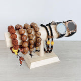 Maxbell Bracelet Holder Wood Versatile Watch Stand for Hair Ties Scrunchies Showcase