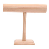 Maxbell Bracelet Holder Rustic Wooden Storage Rack for Hair Ties Scrunchies Business L