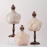 Maxbell Necklace Mannequin Stand Holder Jewelry Display Bust 16x36cm