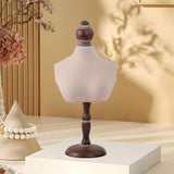Maxbell Necklace Mannequin Stand Holder Jewelry Display Bust 16x36cm