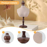 Maxbell Necklace Mannequin Stand Holder Jewelry Display Bust 16x36cm