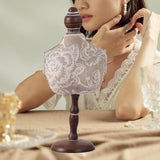 Maxbell Necklace Mannequin Stand Holder Jewelry Display Bust 16x36cm with Flower