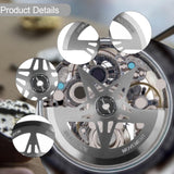 Maxbell Watch Movement Rotor High Performance Replace Professional 1.10inch Diameter Silver