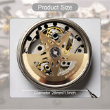 Maxbell Watch Movement Rotor High Performance Replace Professional 1.10inch Diameter Gold