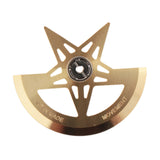 Maxbell Watch Movement Rotor High Performance Replace Professional 1.10inch Diameter Gold
