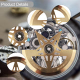 Maxbell Watch Movement Rotor High Performance Replace Professional 1.10inch Diameter Gold