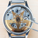 Maxbell Watch Movement Rotor High Performance Replace Professional 1.10inch Diameter Gold