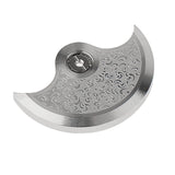 Maxbell Automatic Hammer Rotor Watchmakers Accessory Repair Oscillating Weight Rotor Silver