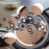 Maxbell Automatic Hammer Rotor Watchmakers Accessory Repair Oscillating Weight Rotor Rose Gold