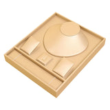 Maxbell Jewelry Tray for Rings Bracelet Earrings Necklace for Travel Vendors