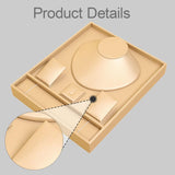Maxbell Jewelry Tray for Rings Bracelet Earrings Necklace for Travel Vendors