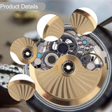 Maxbell Automatic Hammer Rotor Watchmakers Accessory Replacement Part 6R36 7S26 Gold