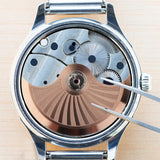 Maxbell Automatic Hammer Rotor Watchmakers Accessory Replacement Part 6R36 7S26 Rose Gold