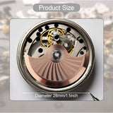 Maxbell Automatic Hammer Rotor Watchmakers Accessory Replacement Part 6R36 7S26 Rose Gold