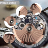 Maxbell Automatic Hammer Rotor Watchmakers Accessory Replacement Part 6R36 7S26 Rose Gold