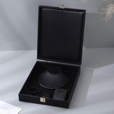 Maxbell Jewelry Organizer Storage Tray for Rings Bracelet Earrings Necklace for Show Black