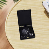 Maxbell Jewelry Organizer Storage Tray for Rings Bracelet Earrings Necklace for Show Black