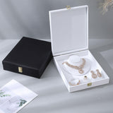 Maxbell Jewelry Organizer Storage Tray for Rings Bracelet Earrings Necklace for Show White