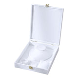 Maxbell Jewelry Organizer Storage Tray for Rings Bracelet Earrings Necklace for Show White