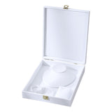 Maxbell Jewelry Organizer Storage Tray for Rings Bracelet Earrings Necklace for Show White