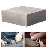 Maxbell Bench Block Practical Metal Professional Jewelers Tool Sturdy   80x80x30mm