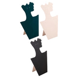 Maxbell Velvet Necklace Display Soft Jewelry Display for Shop Show Home Use Business Green